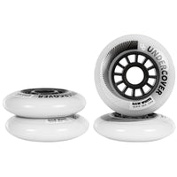 UC Raw Inline Wheels 80mm 85a White 4 Pack