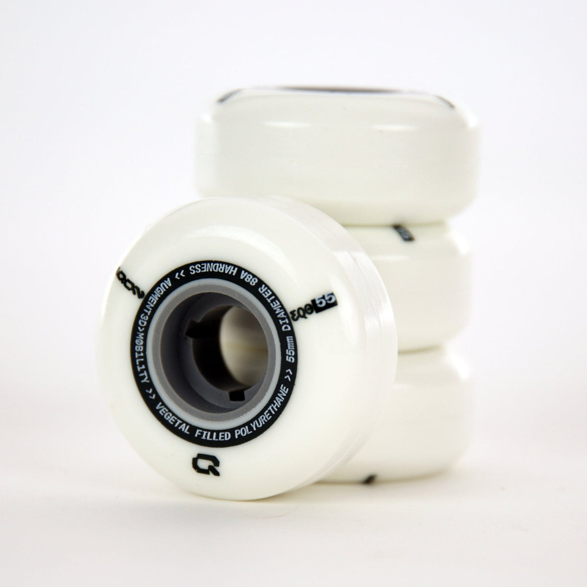 IQON Street EQO Rollen 58 Mm / 88A – 4er-Set, Hergestellt In Den USA Mit Maisstärke-Anteil IQON Street EQO Rollen 58 Mm / 88A – 4er-Set, Hergestellt In Den USA Mit Maisstärke-Anteil