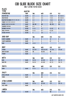 CIB Slide Blocks White