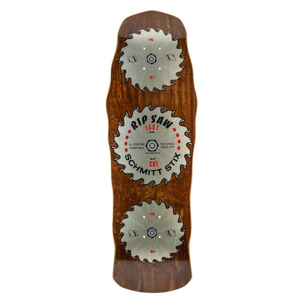 Schmitt Stix Ripsaw Modern Concave Deck- 10"x30"- Brown