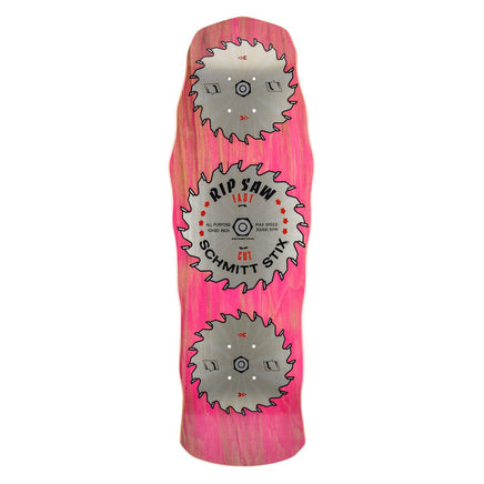 Schmitt Stix Ripsaw Modern Concave Deck- 10"x30"- Pink