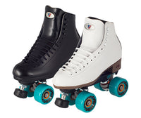 Riedell 120 Celebrity Skate White w Outdoor Wheels