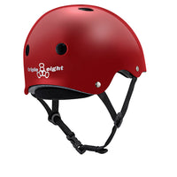 Triple 8 Deep Cover Helmet Red Glossy