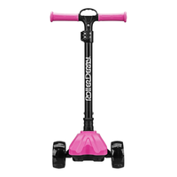 RD 3-Wheel Pink Scooter With Lightup Wheels
