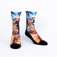 Sock it to Me "Life is Golden" Athletic Crew Socks