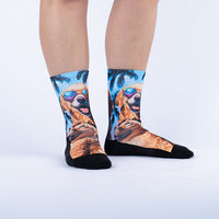 Sock it to Me "Life is Golden" Athletic Crew Socks