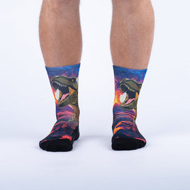 Sock it to Me "You Bet Jur-ass" Athletic Crew Socks