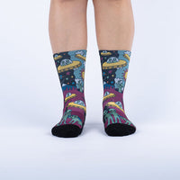 Sock it to Me "No Bad Trips" Athletic Crew Socks