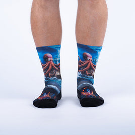 Sock it to Me "What's Kraken?" Athletic Crew Socks