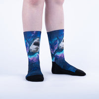 Sock it to Me "In Case of Emergency Break Glass" Athletic Crew Socks