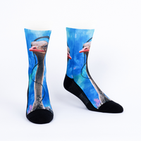 Sock it to Me "That's a Bit of Ostrich" Athletic Crew Socks