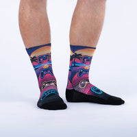 Sock it to Me "Press Start" Athletic Crew Socks
