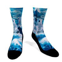 Sock it to Me "Have an Ice Day" Athletic Crew Socks