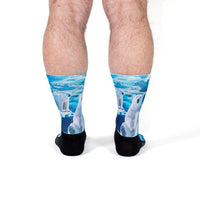 Sock it to Me "Have an Ice Day" Athletic Crew Socks