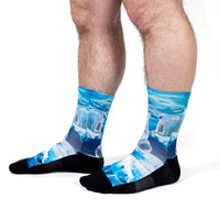 Sock it to Me "Have an Ice Day" Athletic Crew Socks