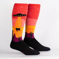 Sock it to Me "Area 51" Stretch Knee High Socks