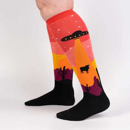 Sock it to Me "Area 51" Stretch Knee High Socks