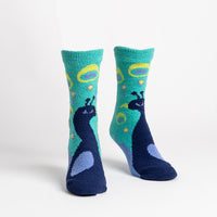 Sock it to Me "I'm Your Biggest Fan" Womens Crew No-Slip Socks