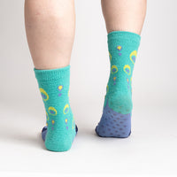 Sock it to Me "I'm Your Biggest Fan" Womens Crew No-Slip Socks