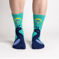 Sock it to Me "I'm Your Biggest Fan" Womens Crew No-Slip Socks