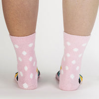 Sock it to Me Penguin Pair Womens Crew No-Slip Socks