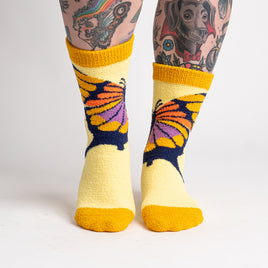 Sock it to Me "Wings of Wonder" Crew No-Slip Socks