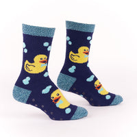 Sock it to Me "Rubber Duckie, You're the Once" No-Slip Crew Socks