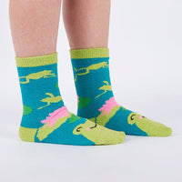 Sock it to Me "Hop to It!" No-Slip Crew Socks