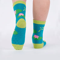Sock it to Me "Hop to It!" No-Slip Crew Socks
