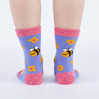 Sock it to Me "Love You So Mush" No-Slip Crew Socks