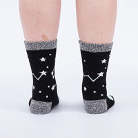 Sock it to Me "Once in a Blue Moon" No-Slip Crew Socks
