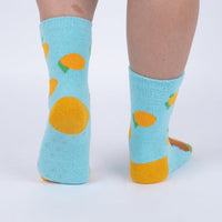 Sock it to Me "Yuzu Cute, Capybara!" No-Slip Crew Socks