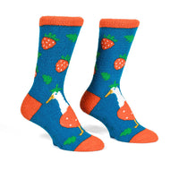Sock it to Me "Gooseberry" No-Slip Crew Socks
