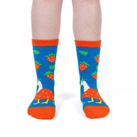 Sock it to Me "Gooseberry" No-Slip Crew Socks