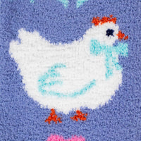 Sock it to Me "Henny Penny" No-Slip Crew Socks