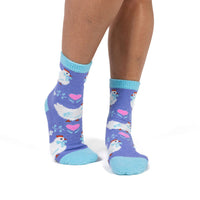 Sock it to Me "Henny Penny" No-Slip Crew Socks