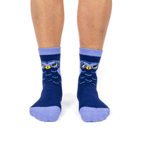 Sock it to Me "Owl Be There For You" No-Slip Crew Socks