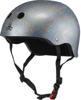 Triple 8 THE Certified Helmet SS Silver Glitter