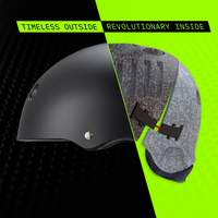 Triple 8 Deep Cover Helmet Black Glitter