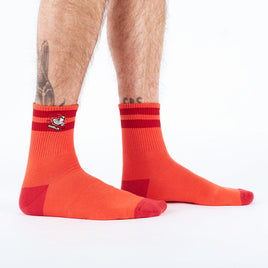 Sock it to Me "Rad Chicken" Quarter Crew Socks