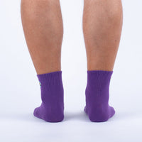 Sock it to Me "Hopeless Ramen-tic" Quarter Crew Socks