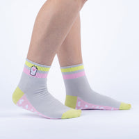Sock it to Me "Toe Beans Club" Quarter Crew Socks