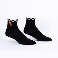 Sock it to Me "Have a Slice Day!" Quarter Crew Socks