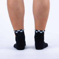 Sock it to Me "Have a Slice Day!" Quarter Crew Socks