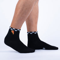 Sock it to Me "Have a Slice Day!" Quarter Crew Socks