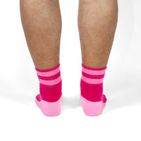Sock it to Me "First Coffee, Then Chaos" Quarter Crew Socks