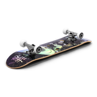 Enuff Skully Hologram Skateboard 7.25" Mini Complete