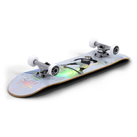 Enuff Skully Hologram Skateboard 7.25" Mini Complete