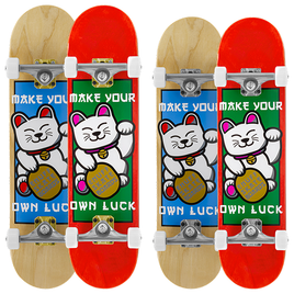 Enuff Lucky Cat Skateboard 7.25" Mini Complete