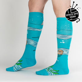 Sock it to Me Plays Well With Otters Knee High Socks